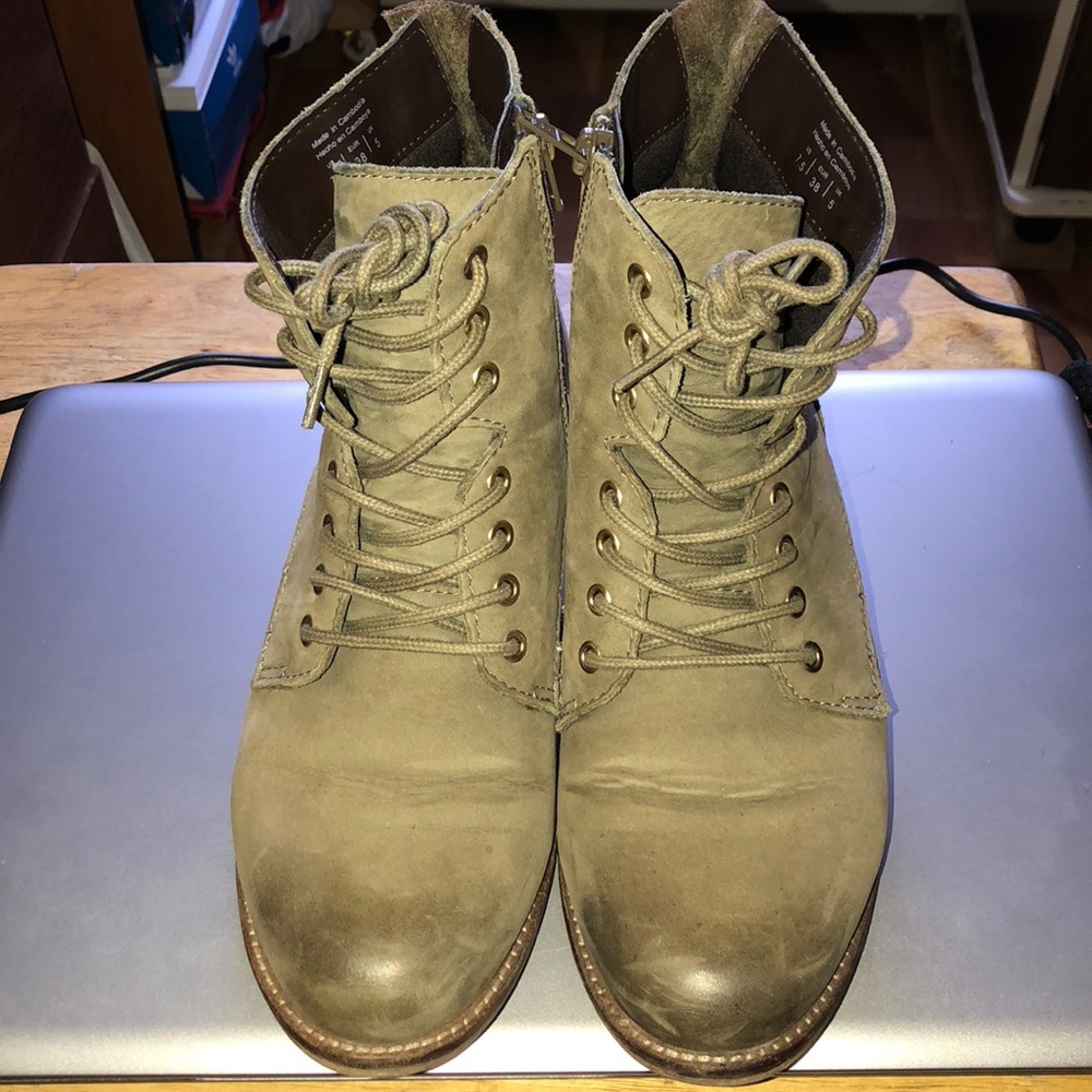 Aldo Olive Booties